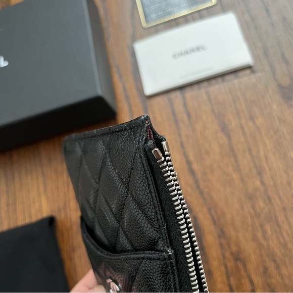 Chanel Classic Phone Case Pouch Quilted Caviar - Picture 9 of 14